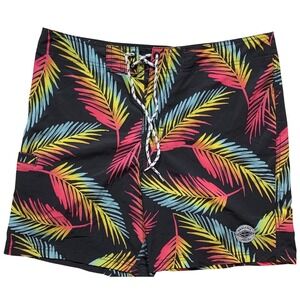Panama Jack Surf Board Shorts Mens 34 Side Pocket Drawstring Swim Trunks - 160